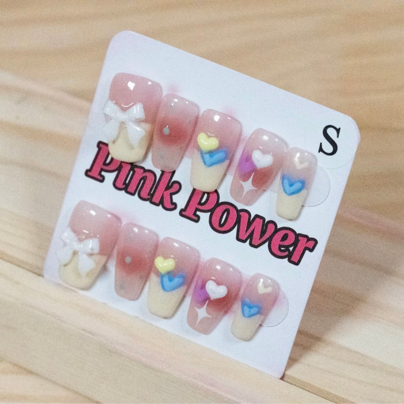 Pink Power Press on Nails- Candy Love